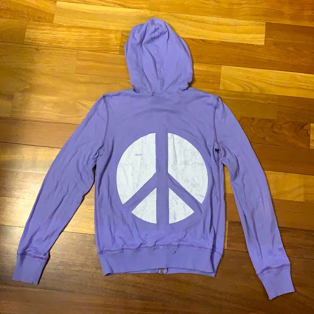 VS PINK Lavender Zip Hoodie